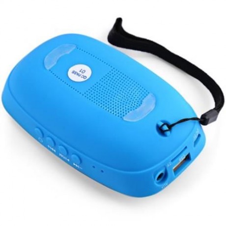 Y - 15 PORTABLE WIRELESS BLUETOOTH 3.0 SOUND BOX MUSIC STEREO HANDS FREE SPEAKER (BLUE)