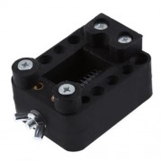 PLASTIC WATCH BACK COVER HOLDER UNCOVERING INSTRUMENT ADJUSTABLE OPENER REMOVER VISE (BLAC