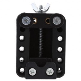 PLASTIC WATCH BACK COVER HOLDER UNCOVERING INSTRUMENT ADJUSTABLE OPENER REMOVER VISE (BLAC