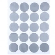 20PCS WALL STICKER DOTS DESIGN HOME DECOR FOR CHILDREN ROOM (GRAY)