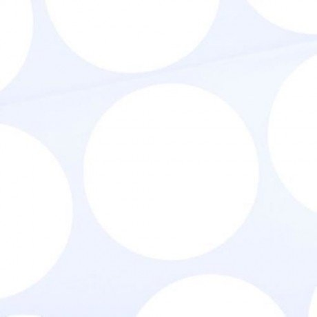 20PCS WALL STICKER DOTS DESIGN HOME DECOR FOR CHILDREN ROOM (WHITE)