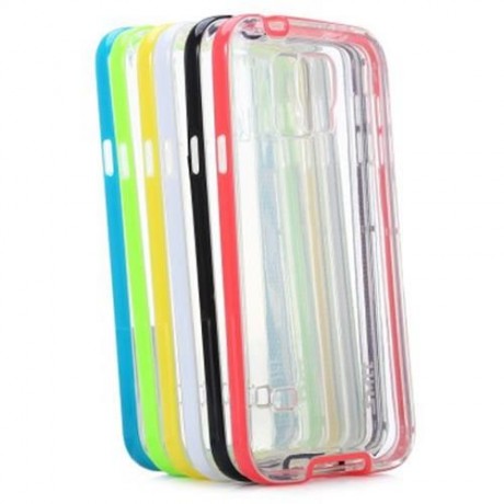 LED BLINK LIGHT UP REMIND INCOMING CALL PROTECTIVE COVER CASE SKIN FOR SAMSUNG S5 (BLUE)