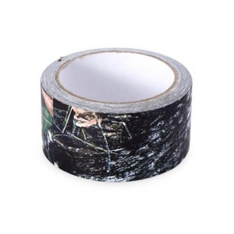10M COTTON CLOTH CAMOUFLAGE ROLL TAPE FOR OUTDOOR GAMES (DEADWOOD CAMOUFLAGE)