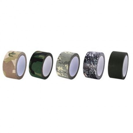 10M COTTON CLOTH CAMOUFLAGE ROLL TAPE FOR OUTDOOR GAMES (DEADWOOD CAMOUFLAGE)