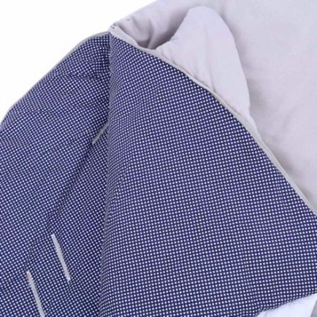 WARM WINTER SWEET CARTOON SHARK BABIES SLEEP BAG THICK INFANT BLANKET (GRAY)