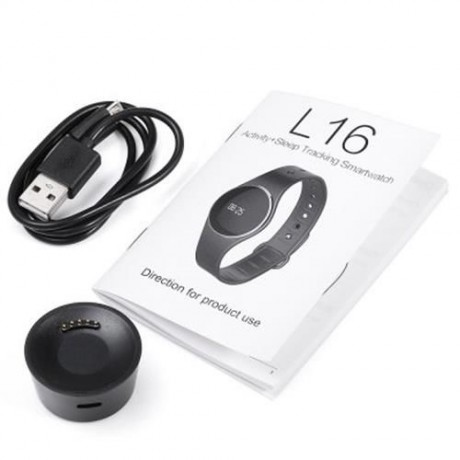 L16 SMART BRACELET WATCH BLUETOOTH 4.0 SMS REMINDER SLEEP TRACKER CALORIE BURNING FOR SPOR