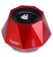 S - 609 MINI DIAMOND DESIGN WIRELESS BLUETOOTH 3.0   EDR STEREO SPEAKER WITH BUILT-IN MICR