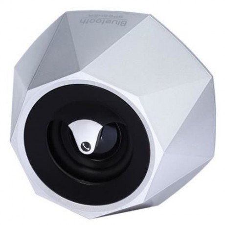 S - 609 MINI DIAMOND DESIGN WIRELESS BLUETOOTH 3.0   EDR STEREO SPEAKER WITH BUILT-IN MICR