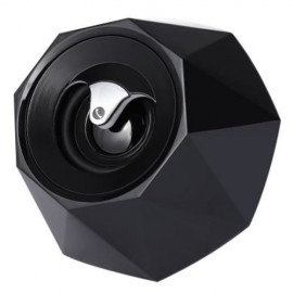 S - 609 MINI DIAMOND DESIGN WIRELESS BLUETOOTH 3.0   EDR STEREO SPEAKER WITH BUILT-IN MICR