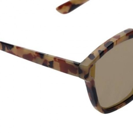 STYLISH COLORED COATING FASHION STREET SNAP HIPSTER METAL WOMEN SUNGLASSES (LUXURY GOLD CO