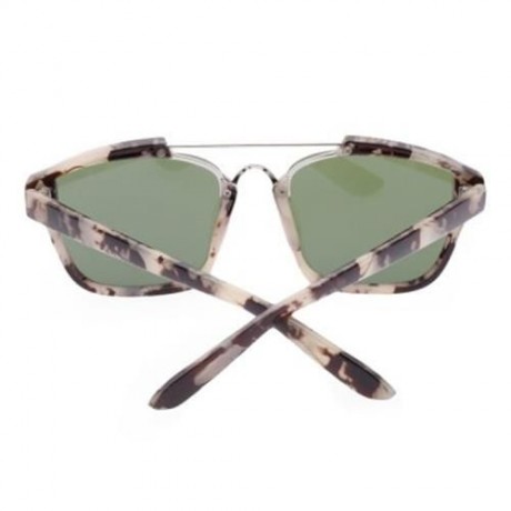 STYLISH COLORED COATING FASHION STREET SNAP HIPSTER METAL WOMEN SUNGLASSES (PURPLE LENS)