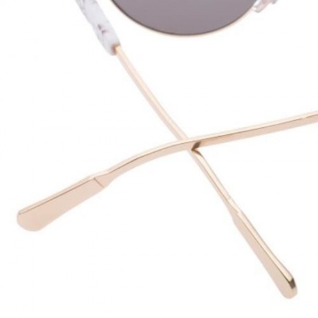 CHIC VINTAGE UNISEX SUNGLASSES ROUND FRAME COLORED COATING EYE WEAR (#3)