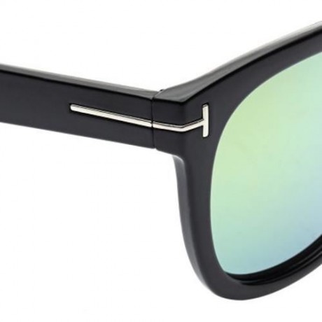 CLASSIC VINTAGE  GIRLS MIRRORED LENS LIGHT EYEGLASSES (BLACK GOLD)