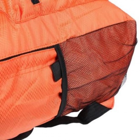 NYLON FOLDING WATER RESISTANT BACKPACK SCHOOL BAG FOR CAMPING HIKING (ORANGE)