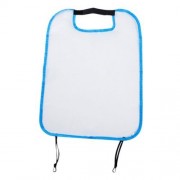 CHILDREN BABIES CAR SEAT BACK PROTECTOR COVER KICK MAT (BLUE)