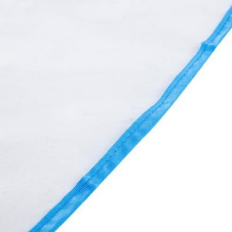 CHILDREN BABIES CAR SEAT BACK PROTECTOR COVER KICK MAT (BLUE)