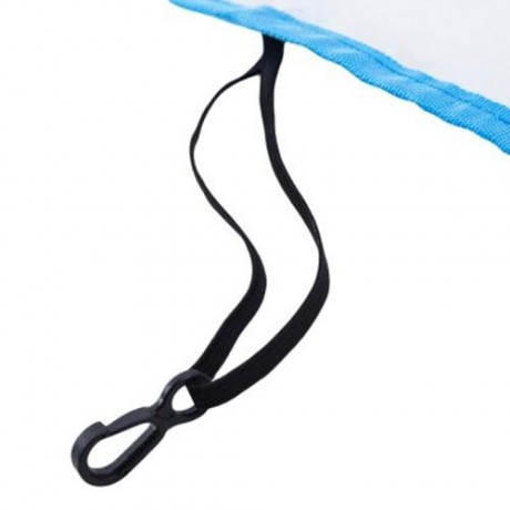 CHILDREN BABIES CAR SEAT BACK PROTECTOR COVER KICK MAT (BLUE)