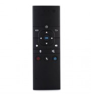 TZ MX9 - M 2.4GHZ WIRELESS KEYBOARD AIR MOUSE REMOTE CONTROL WITH IR LEARNING MODE (BLACK)