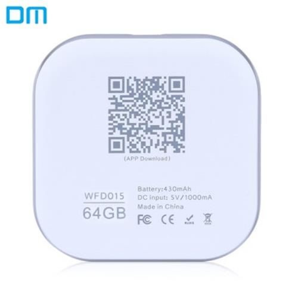 DM S3 WFD015 64GB WIRELESS WIFI PHONE U DISK EXPANSION FOR IPHONE IPAD IOS / ANDROID WITH DM S3 WFD015 64GB WIRELESS WIFI PHONE U DISK EXPANSION FOR IPHONE IPAD IOS / ANDROID WITH