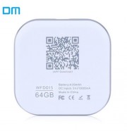 DM S3 WFD015 64GB WIRELESS WIFI PHONE U DISK EXPANSION FOR IPHONE IPAD IOS / ANDROID WITH 