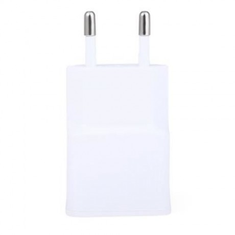 EU PLUG UNIVERSAL 2 USB PORTS HOME WALL POWER SUPPLY ADAPTER CHARGER (WHITE)