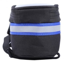 DUUTI TOUCHSCREEN BIKE PHONE CASE BICYCLE FRAME FRONT TUBE HANDLEBAR BAG PANNIERS (BLUE)