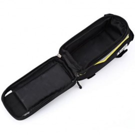 DUUTI BIKE BAG TOUCHSCREEN CYCLING TOP FRONT TUBE FRAME SADDLE BAG FOR PHONE CASE (YELLOW)