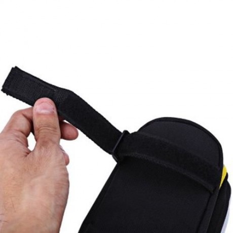 DUUTI BIKE BAG TOUCHSCREEN CYCLING TOP FRONT TUBE FRAME SADDLE BAG FOR PHONE CASE (YELLOW)