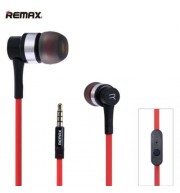 REMAX RM-535I 3.5MM PLUG SPORT BASS HEADPHONE STEREO HEADSET WITH MIC (RED)
