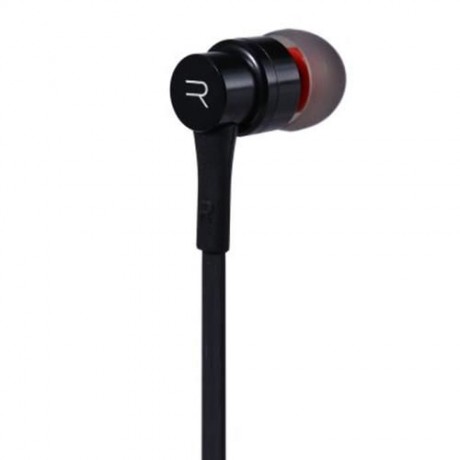 REMAX RM-535I 3.5MM PLUG SPORT BASS HEADPHONE STEREO HEADSET WITH MIC (BLACK)