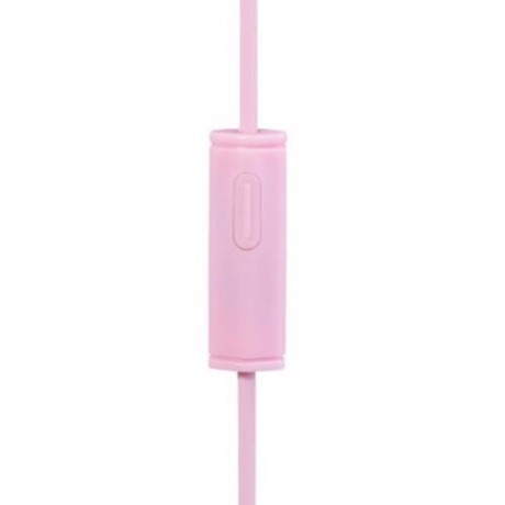 REMAX-RM501 SUPER BASS STEREO HEADSETS 3.5MM PLUG EARPHONES WITH MIC (PINK)