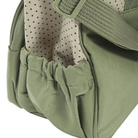 5PCS MULTIFUNCTIONAL DOT NAPPY CHANGING MUMMY HANDBAG DIAPER PAD FEEDING BOTTLE HOLDER FOO