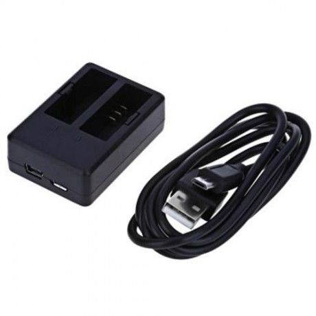 ORIGINAL SJCAM CD-DX06 DUAL SLOT BATTERY CHARGER FOR SJ4000 / SJ4000 WIFI / SJ5000 / SJ500