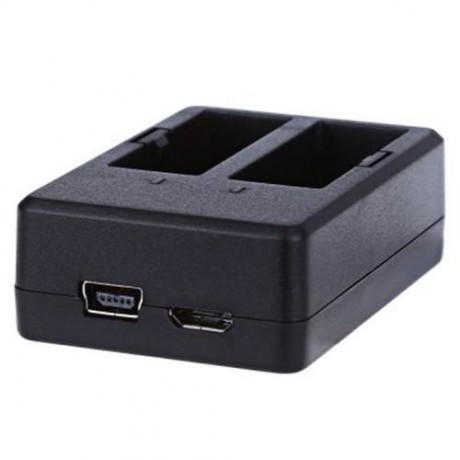 ORIGINAL SJCAM CD-DX06 DUAL SLOT BATTERY CHARGER FOR SJ4000 / SJ4000 WIFI / SJ5000 / SJ500