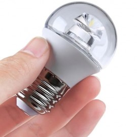 LIGHTME 4PCS 5W 110-240V 420LM E27 G45 3000K LED BULBS (WHITE LIGHT)