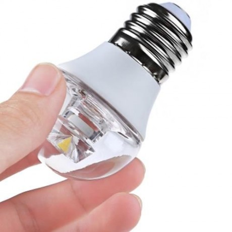 LIGHTME 4PCS 5W 110-240V 420LM E27 G45 3000K LED BULBS (WHITE LIGHT)