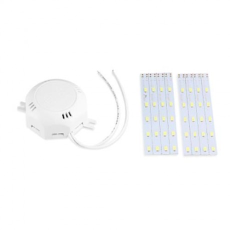 20W 1500LM 40LEDS 5730SMD LED CEILING LAMP OCTOPUS ROUND LIGHT (WHITE)