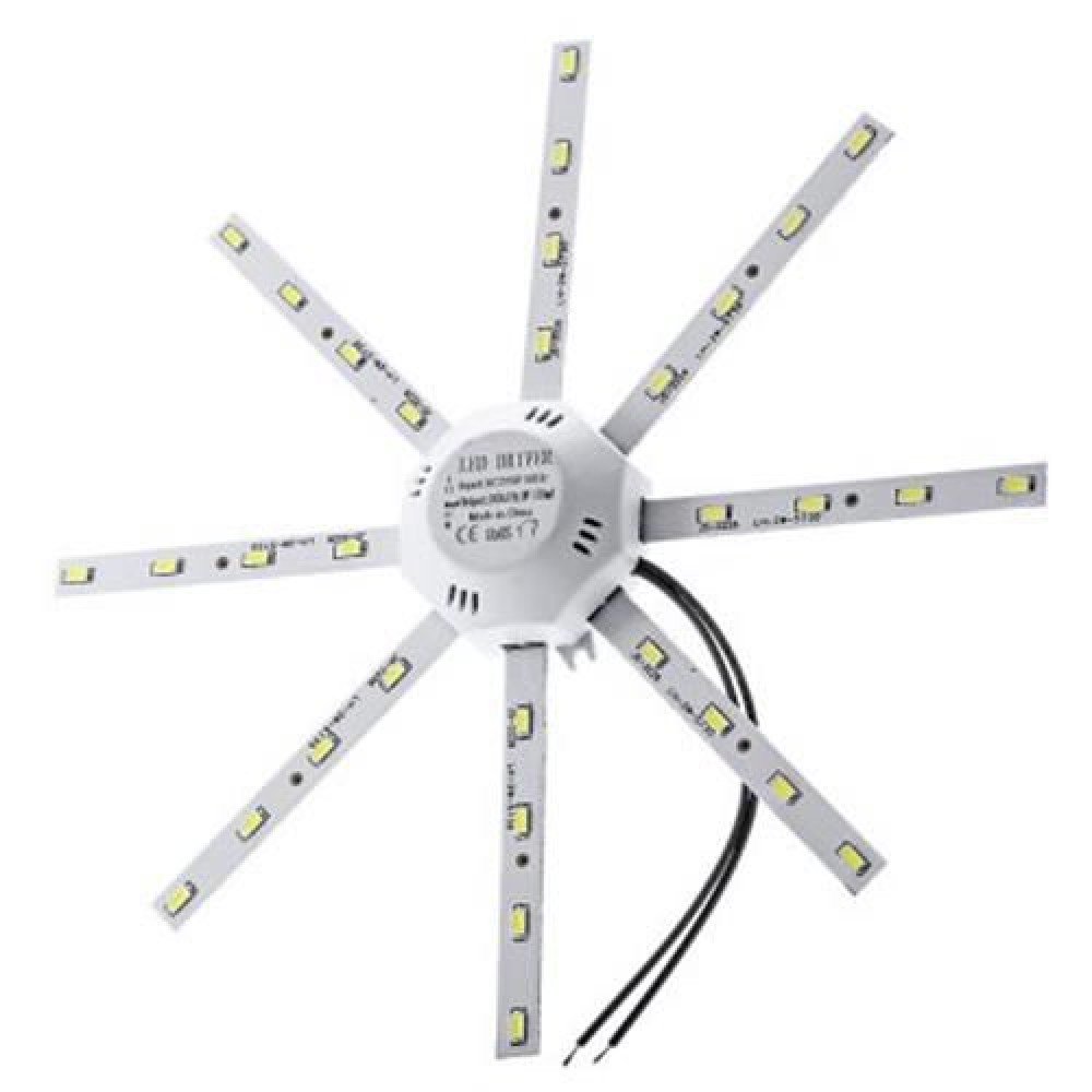 16W 1200LM 32LEDS 5730SMD LED CEILING LAMP OCTOPUS ROUND LIGHT (WHITE)