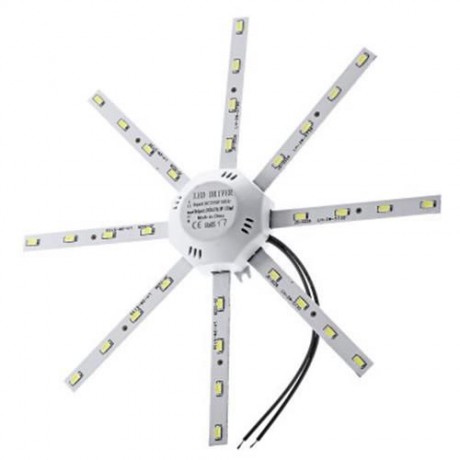 16W 1200LM 32LEDS 5730SMD LED CEILING LAMP OCTOPUS ROUND LIGHT (WHITE)