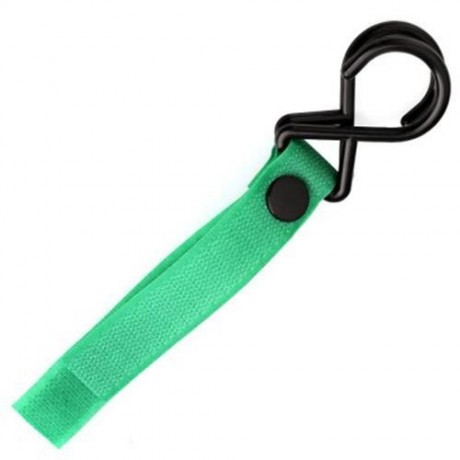 PORTABLE HIGH TOUGHNESS BABIES STROLLER HOUSEHOLD HOOK (EMERALD)