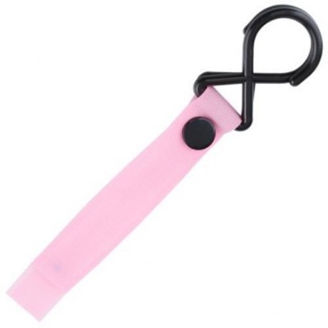 PORTABLE HIGH TOUGHNESS BABIES STROLLER HOUSEHOLD HOOK (LIGHT PINK)