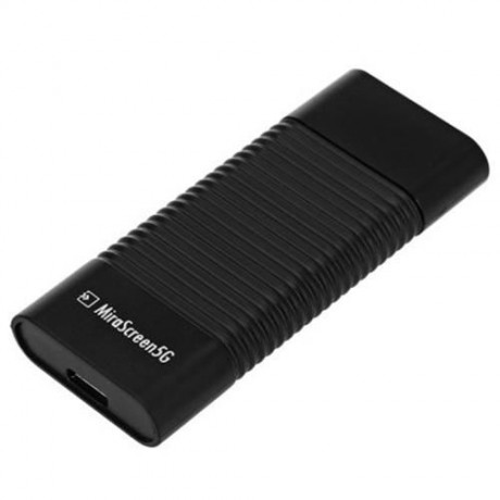 MIRASCREEN 5G WIRELESS DISPLAY TV DONGLE MIRACAST AIRPLAY DLNA HDMI RECEIVER (BLACK)
