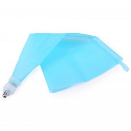 8 IN 1 SILICONE ICING PIPING CREAM PASTRY BAG WITH STAINLESS STEEL NOZZLE CAKE DECORATING 