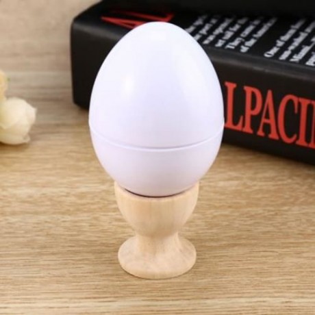 WOODEN EGG CUPS HOLDERS FOR KITCHEN FOOD COOKING DIY CRAFTS WEDDING FAVOR HOME GARDEN DECO