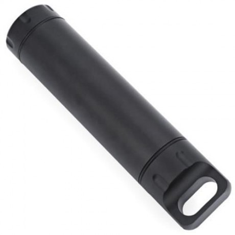 ALUMINUM WATERPROOF MEDICINE TANK SEAL BOTTLE STORAGE CONTAINER FIRST AID CARTRIDGE EDC SU
