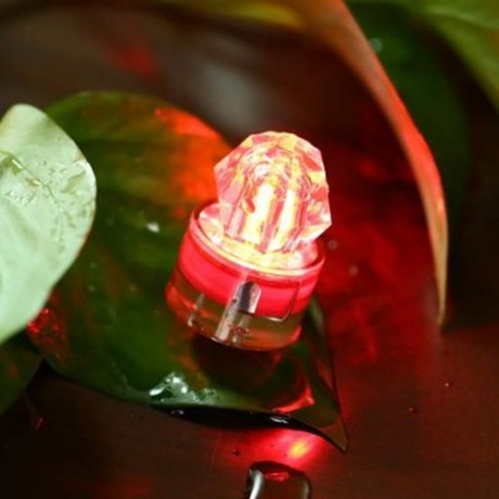 LED DEEP DROP UNDERWATER FISHING FLASHING BAIT LIGHT SQUID STROBE LURE LAMP (WHITE)