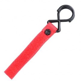 PORTABLE HIGH TOUGHNESS BABIES STROLLER HOUSEHOLD HOOK (RED)
