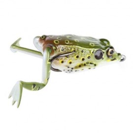 FRESHWATER RAY FROG FISHING LURE HOOKS FISH BAIT TACKLEÂ  (GREEN)
