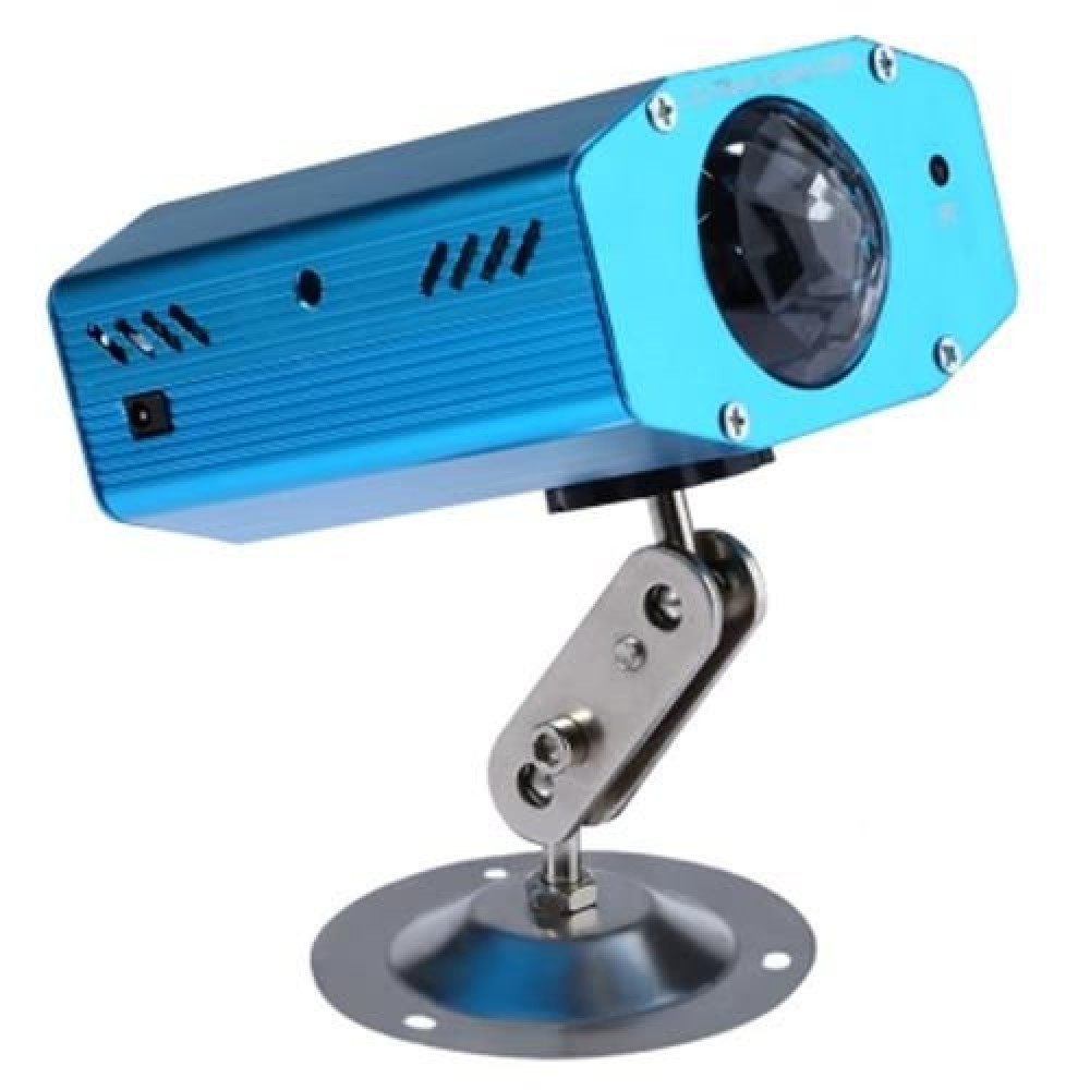 10W RGB LED WATER RIPPLES LIGHT STAGE LAMP LASER PROJECTOR (BLUE)
