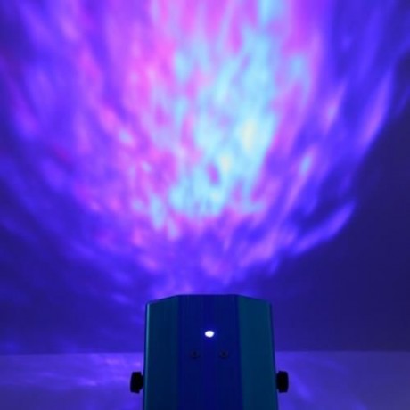 10W RGB LED WATER RIPPLES LIGHT STAGE LAMP LASER PROJECTOR (BLUE)